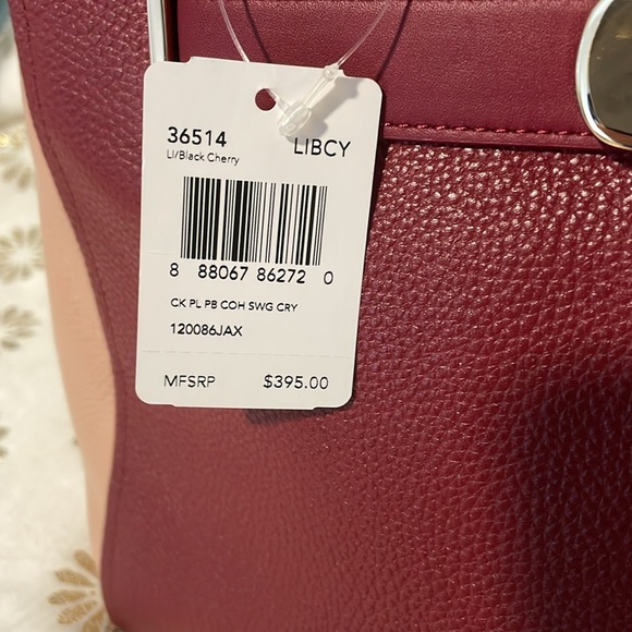 Coach. Never used. Three colors. Xlnt. Swagger carry-all. - Picture 4 of 4